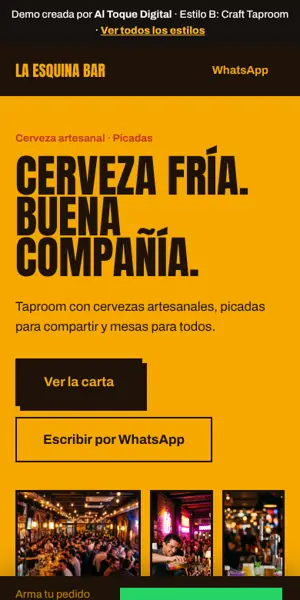 Estilo B para Bar